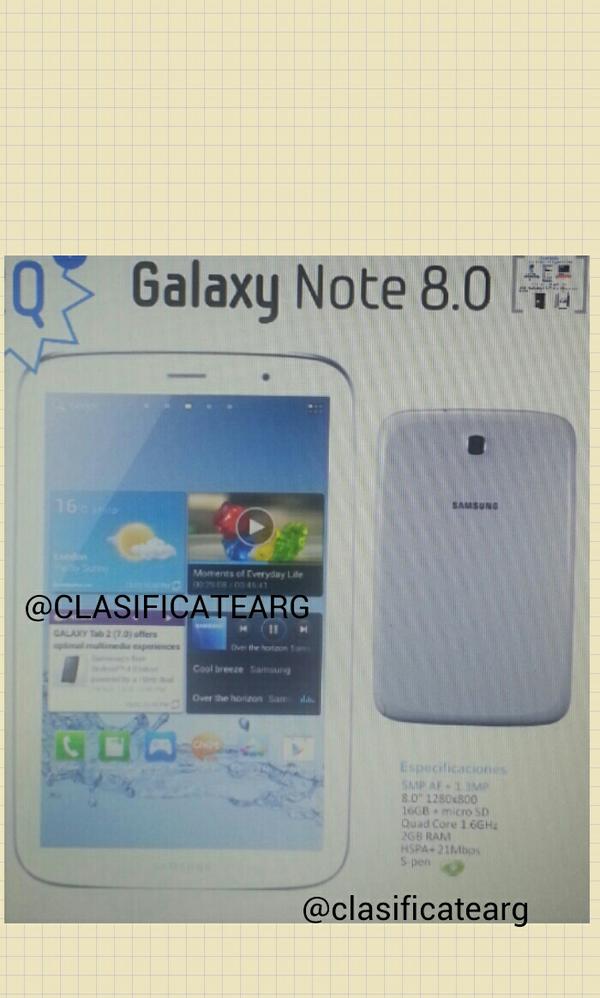 Galaxy Note 8.0