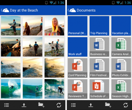 skydrive android