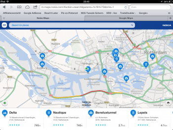 Nokia Maps iPad