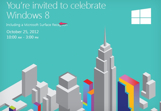 Microsoft Surface Event