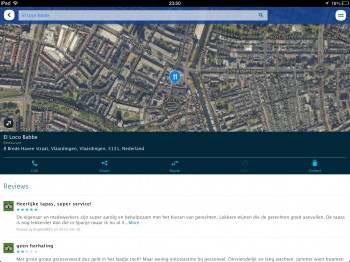 Nokia Here maps iPad