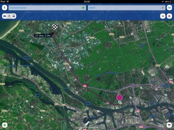 Nokia Here maps iPad