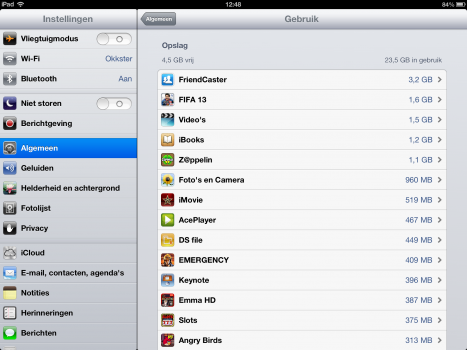 apps verwijderen iPad