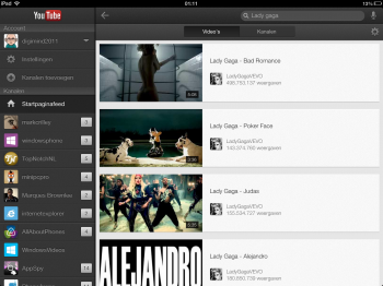 youtube app