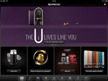 Nespresso app